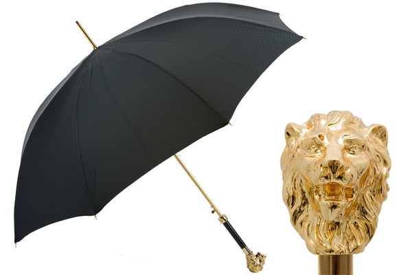 Gold Lion Umbrella
