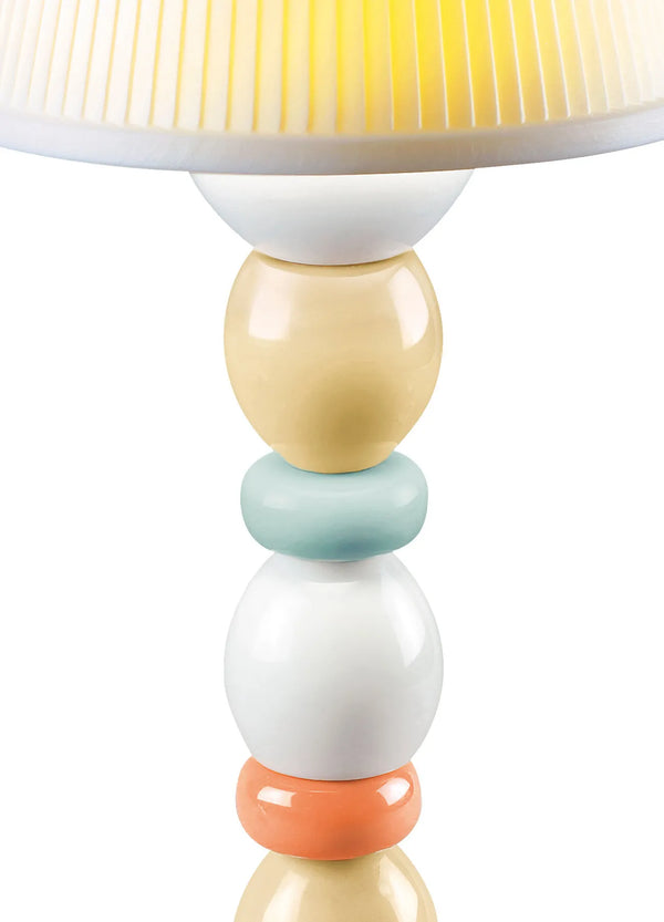 Palm Firefly Table Lamp Pale Blue