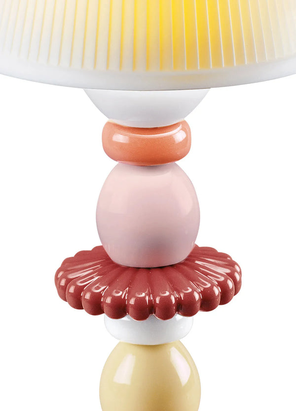 Lotus Firefly Table Lamp Coral