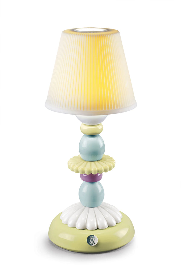 Lotus Firefly Table Lamp Green and Blue