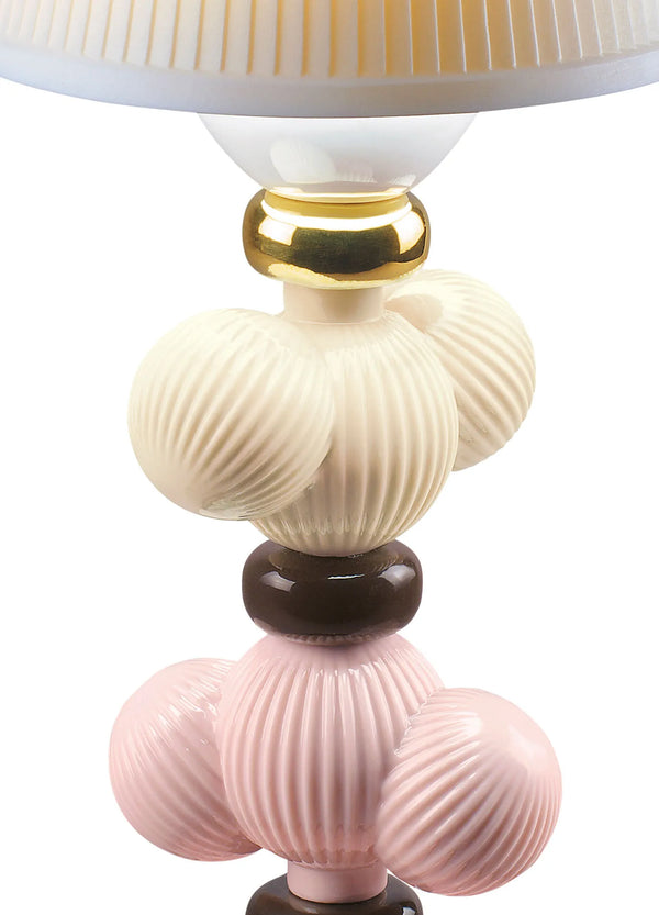 Cactus Firefly Golden Fall Table Lamp Pink