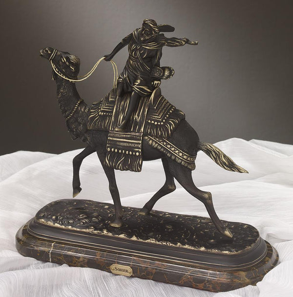 Figure Camel with Rider