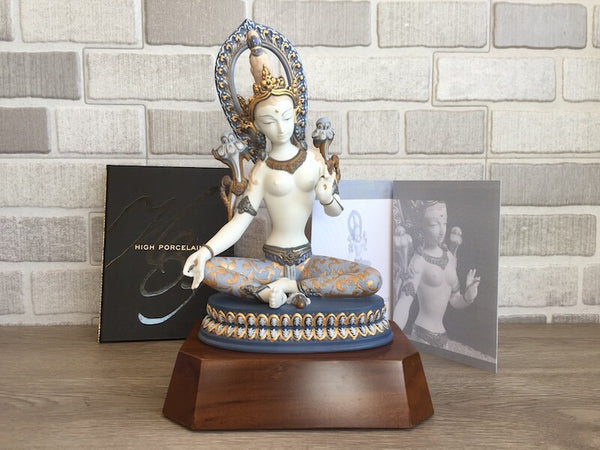 white tara goddess statues