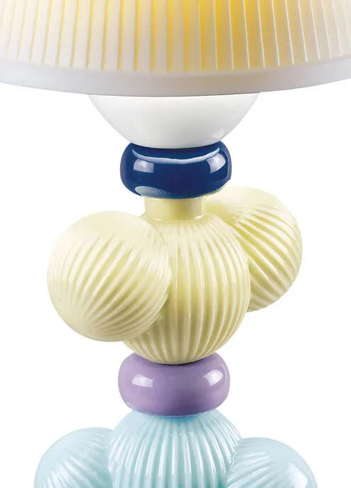 Cactus Firefly Table Lamp Yellow and Blue