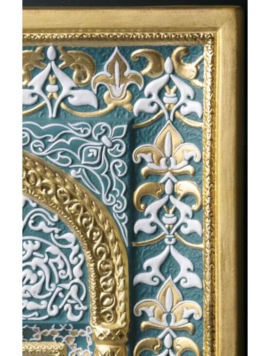 Mihrab Green Wall Hanging