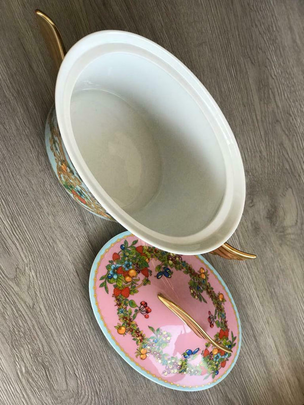 Covered Vegetable Bowl Le Jardin