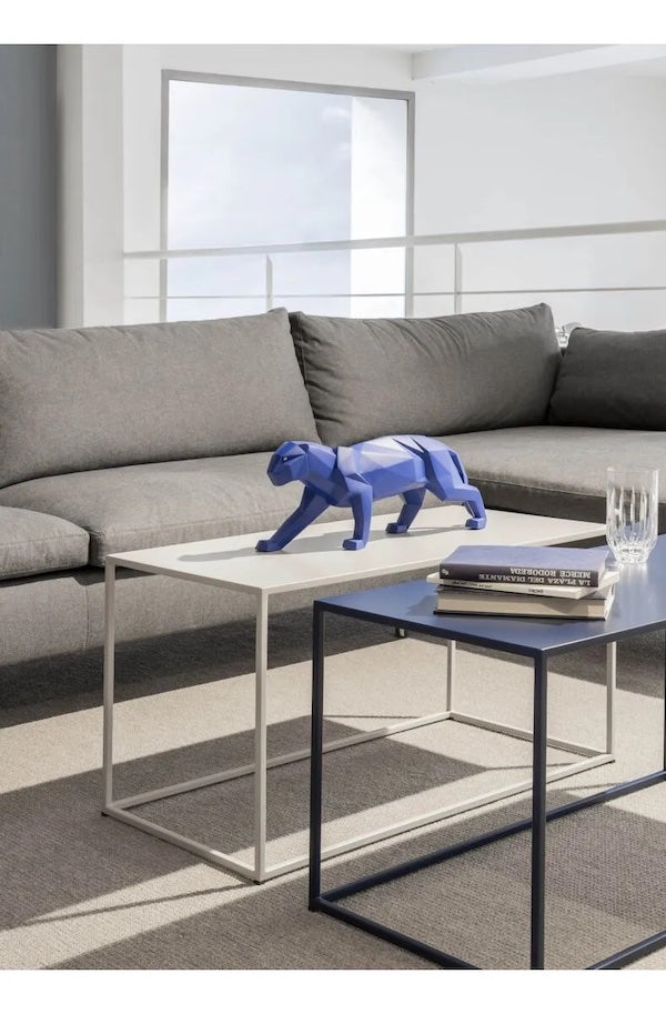 Panther Figurine Blue