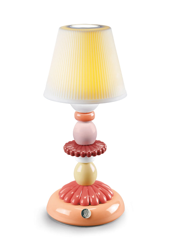 Lotus Firefly Table Lamp Coral