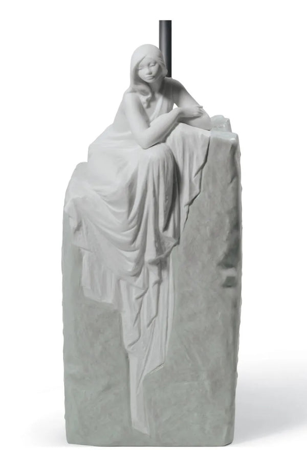 Meditating Woman Lamp I