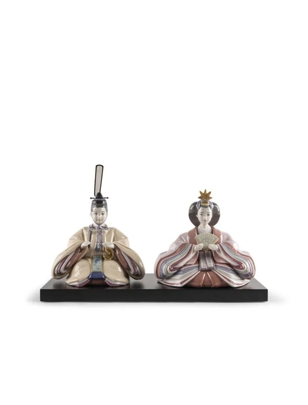Hina Dolls Beige & Pink