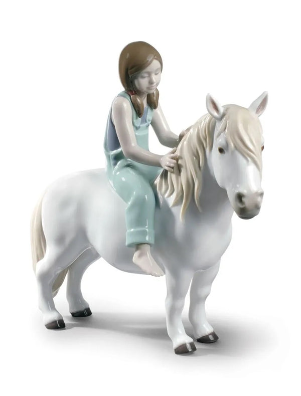 Girl With Pony