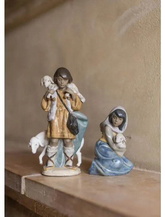 Shepherd Boy Nativity Gres
