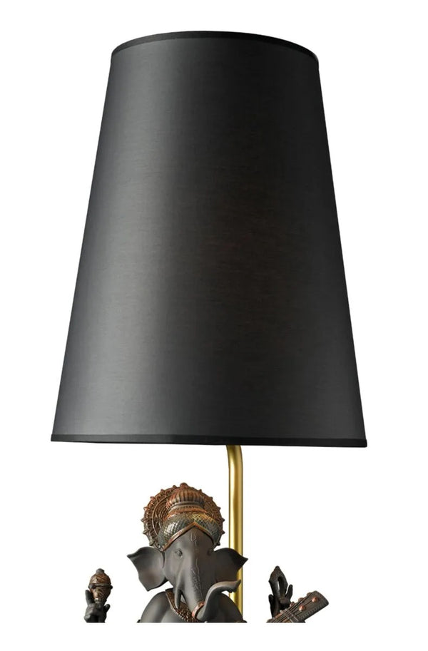 Veena Ganesha Black Lamp