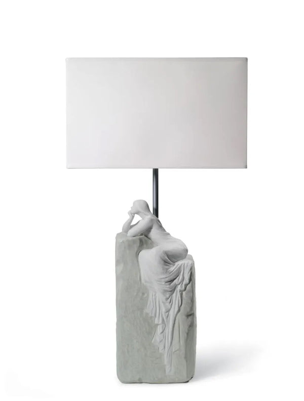 Meditating Woman Lamp II