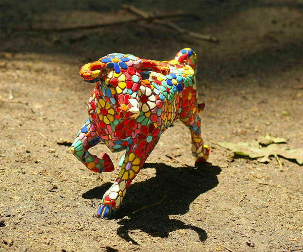 Flowers Bull Mosaic