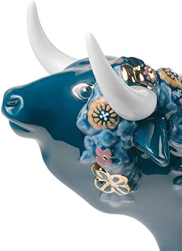 Flower Bedecked Bull