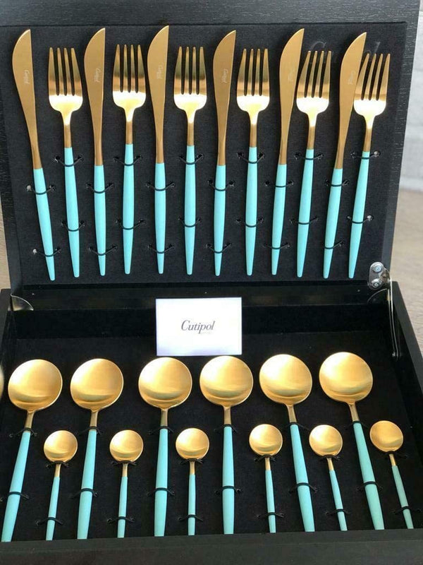 Goa Turquoise Gold 24 Piece