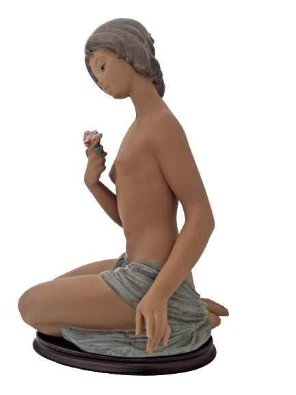 Nude with Rose