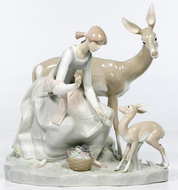 Girl and Gazelle