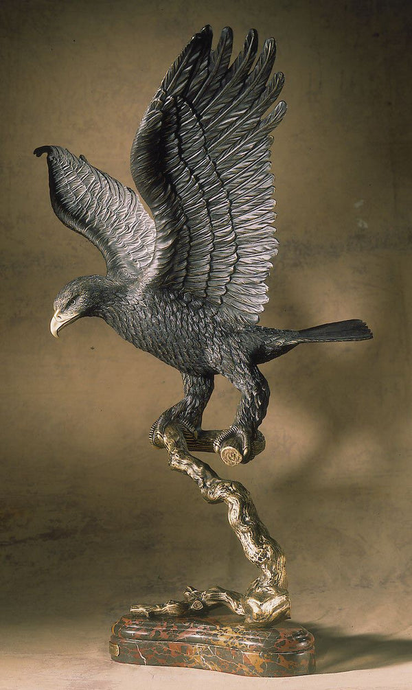 Eagle on Trunk