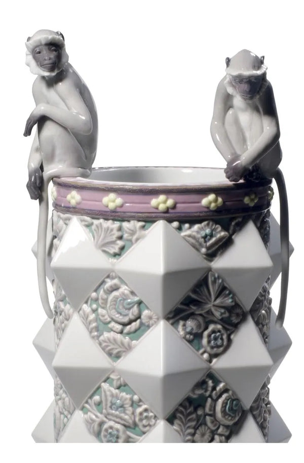 Monkey Vase