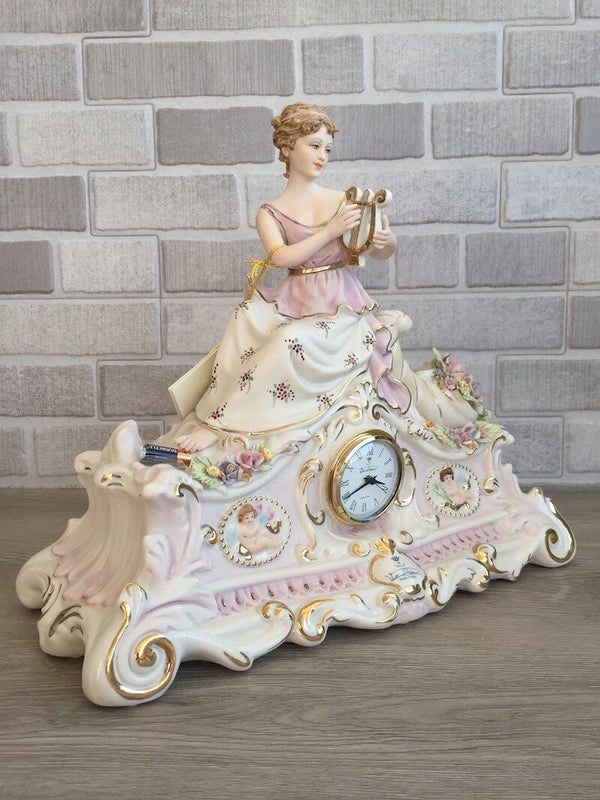 Roman Lady Clock