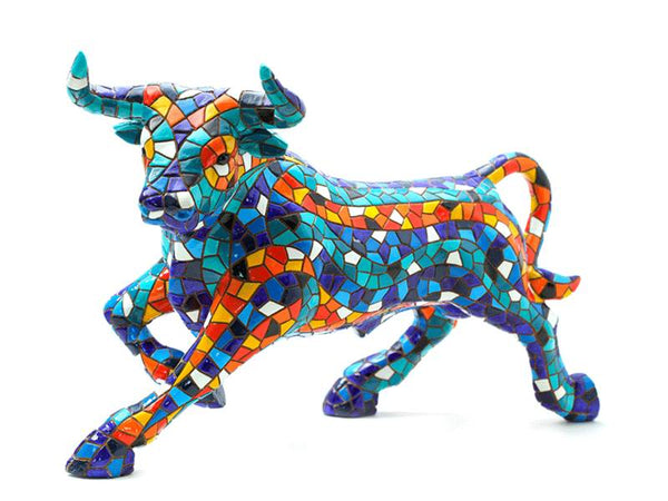 Bull Mosaic Turquoise