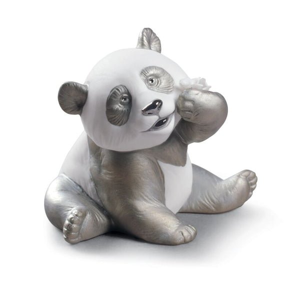 A happy panda