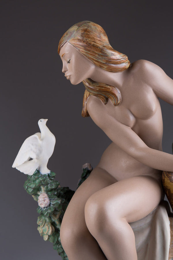 Nude with Dove