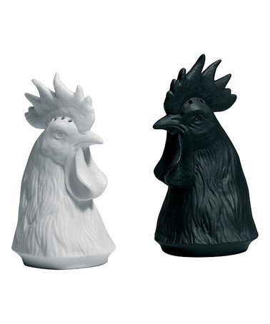 Gallus Salt and Pepper Shakers