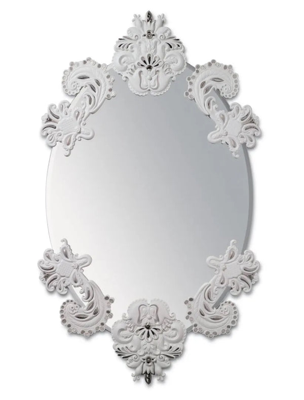 Oval Wall Mirror without Frame