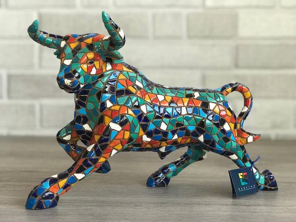 Bull Mosaic Turquoise