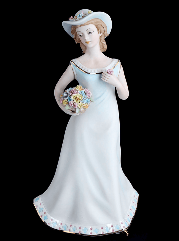 Lady with Flowers